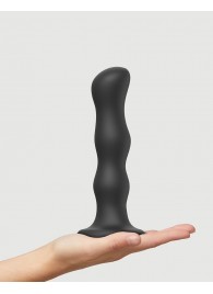 Черная насадка Strap-On-Me Dildo Geisha Balls size XL - Strap-on-me - купить с доставкой в Новокузнецке