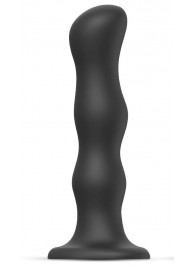 Черная насадка Strap-On-Me Dildo Geisha Balls size XL - Strap-on-me - купить с доставкой в Новокузнецке