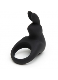 Черное эрекционное виброкольцо Happy Rabbit Rechargeable Rabbit Cock Ring - Happy Rabbit - в Новокузнецке купить с доставкой