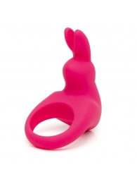 Розовое эрекционное виброкольцо Happy Rabbit Rechargeable Rabbit Cock Ring - Happy Rabbit - в Новокузнецке купить с доставкой