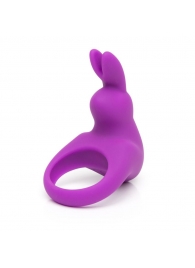 Фиолетовое эрекционное виброкольцо Happy Rabbit Rechargeable Rabbit Cock Ring - Happy Rabbit - в Новокузнецке купить с доставкой