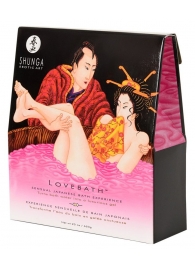 Соль для ванны Lovebath Dragon Fruit, превращающая воду в гель - 650 гр. - Shunga - купить с доставкой в Новокузнецке