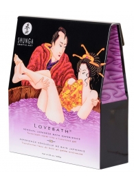 Соль для ванны Lovebath Sensual lotus, превращающая воду в гель - 650 гр. - Shunga - купить с доставкой в Новокузнецке