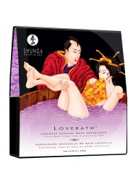 Соль для ванны Lovebath Sensual lotus, превращающая воду в гель - 650 гр. - Shunga - купить с доставкой в Новокузнецке