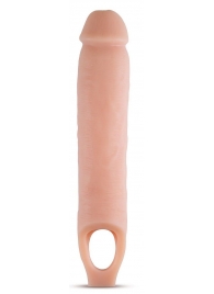 Телесная насадка на пенис 11.5 Inch Cock Sheath Penis Extender - 29,2 см. - Blush Novelties - в Новокузнецке купить с доставкой