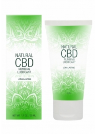 Лубрикант с пролонгирующим эффектом Natural CBD Numbing Lubricant - 50 мл. - Shots Media BV - купить с доставкой в Новокузнецке