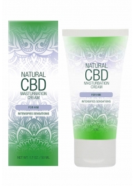 Крем для мастурбации для мужчин Natural CBD Masturbation Cream For Him - 50 мл. - Shots Media BV - купить с доставкой в Новокузнецке