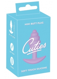 Фиолетовая анальная втулка Mini Butt Plug - 7,5 см. - Orion в Новокузнецке Фиолетовая анальная втулка Mini Butt Plug - 7,5 см. - Orion