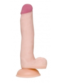 Телесный фаллоимитатор-реалистик Minc - 21 см. - A-toys купить с доставкой в интернет-магазине Orgasmix в Новокузнецке Телесный фаллоимитатор-реалистик Minc - 21 см. - A-toys