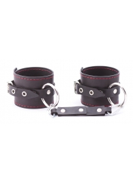 БДСМ-комплект: большая распорка и оковы - Crazy Handmade - купить с доставкой в Новокузнецке БДСМ-комплект: большая распорка и оковы - Crazy Handmade - купить с доставкой в Новокузнецке