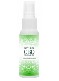 Массажное масло Natural CBD Massage Oil - 50 мл. - Shots Media BV - купить с доставкой в Новокузнецке