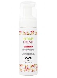 Органическая интимная очищающая пенка Intime Fresh - 150 мл. - Exsens - купить с доставкой в Новокузнецке Органическая интимная очищающая пенка Intime Fresh - 150 мл. - Exsens - купить с доставкой в Новокузнецке