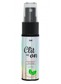 Клиторальный возбуждающий спрей Clit Me On Peppermint - 12 мл. - INTT - купить с доставкой в Новокузнецке