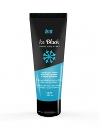 Лубрикант на водной основе Ice Black с ледяным эффектом - 50 мл. - INTT - купить с доставкой в Новокузнецке
