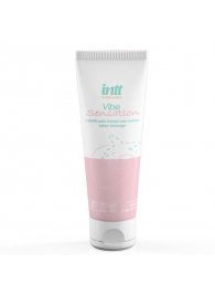 Лубрикант на водной основе Vibe Sensation с клубничным вкусом и легким вибрирующим эффектом - 50 гр. - INTT - купить с доставкой в Новокузнецке Лубрикант на водной основе Vibe Sensation с клубничным вкусом и легким вибрирующим эффектом - 50 гр. - INTT - купить с доставкой в Новокузнецке