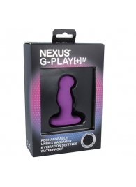 Фиолетовая вибровтулка Nexus G-Play+ M - Nexus Range - в Новокузнецке купить с доставкой