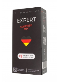 Презервативы EXPERT Surprise Mix - 12 шт.(+3 в подарок) - Expert - купить с доставкой в Новокузнецке