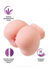 Реалистичный мастурбатор Giovanna - ToyFa - в Новокузнецке купить с доставкой