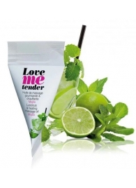 Съедобное согревающее массажное масло Love Me Tender Mojito с ароматом мохито - 10 мл. - Love to Love - купить с доставкой в Новокузнецке