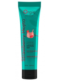 Съедобный интимный гель Orgie Lube Tube Cocktail Strawberry Mojito - 100 мл. - ORGIE - купить с доставкой в Новокузнецке