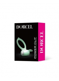 Светящееся в темноте эрекционное виброкольцо Power Clit - Dorcel - в Новокузнецке купить с доставкой
