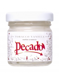 Массажная свеча Tobacco Vanilla - 35 мл. - Pecado - купить с доставкой в Новокузнецке