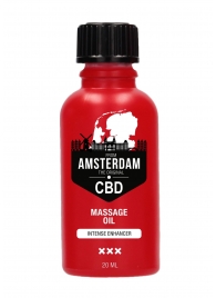 Стимулирующее масло Intense CBD from Amsterdam - 20 мл. - Shots Media BV - купить с доставкой в Новокузнецке