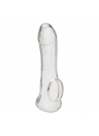 Прозрачная насадка на пенис Transparent Penis Enhancing Sleeve Extension - 15,9 см. - BlueLine - в Новокузнецке купить с доставкой