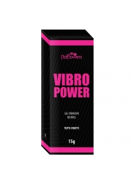 Жидкий вибратор Vibro Power со вкусом тутти-фрутти - 15 гр. - HotFlowers - купить с доставкой в Новокузнецке