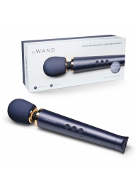 Cиний вибратор Le Wand Petite Rechargeable Vibrating Massager - 25 см. - Le Wand