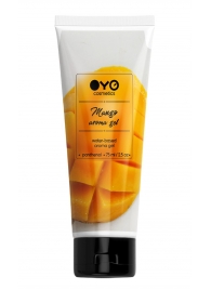 Лубрикант на водной основе OYO Aroma Gel Mango с ароматом манго - 75 мл. - OYO - купить с доставкой в Новокузнецке