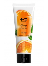 Лубрикант на водной основе OYO Aroma Gel Orange с ароматом апельсина - 75 мл. - OYO - купить с доставкой в Новокузнецке