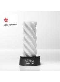 Белый 3D мастурбатор SPIRAL - Tenga - в Новокузнецке купить с доставкой