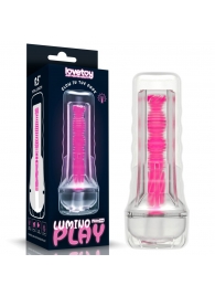 Светящийся в темноте мастурбатор 8.5 Lumino Play Masturbator - Lovetoy - в Новокузнецке купить с доставкой