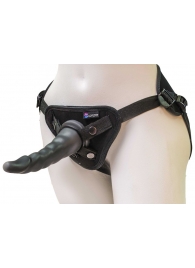 Комплект из трусиков Harness и двух насадок - 20,5 и 18 см. - LOVETOY (А-Полимер) - купить с доставкой в Новокузнецке