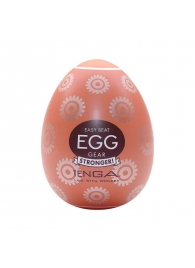 Мастурбатор-яйцо Tenga Egg Gear - Tenga - в Новокузнецке купить с доставкой