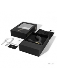 Чёрный перезаряжаемый стимулятор простаты Bruno Black - Lelo - в Новокузнецке купить с доставкой