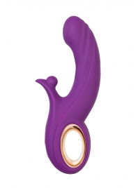 Фиолетовый вибратор Julli с функций Up Down - 20,5 см. - JOS купить в Новокузнецке с доставкой в Orgasmix.ru Фиолетовый вибратор Julli с функций Up Down - 20,5 см. - JOS