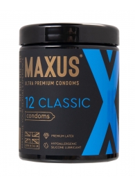 Классические презервативы MAXUS Classic - 12 шт. - Maxus - купить с доставкой в Новокузнецке