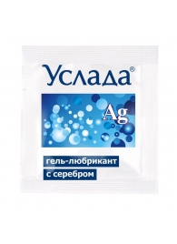 Гель-лубрикант «Услада с серебром» - 3 гр. - Биоритм - купить с доставкой в Новокузнецке