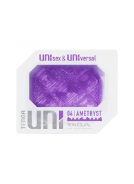 Фиолетовый мастурбатор-стимулятор Tenga Uni Amethyst - Tenga - в Новокузнецке купить с доставкой