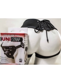 Универсальные трусики Harness UNI strap с корсетом - LOVETOY (А-Полимер) - купить с доставкой в Новокузнецке