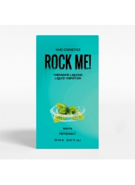 Жидкий вибратор Nuei Rock Me! с ароматом мяты - 20 мл. - Nuei cosmetics - купить с доставкой в Новокузнецке