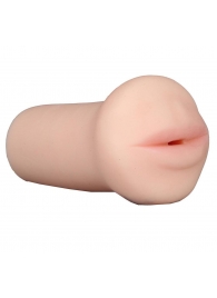 Нежный мастурбатор-ротик REALSTUFF 5INCH MASTURBATOR BJ - Dream Toys - в Новокузнецке купить с доставкой