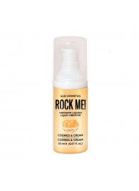 Жидкий вибратор Nuei Rock Me! с ароматом печенья и сливок - 20 мл. - Nuei cosmetics - купить с доставкой в Новокузнецке