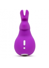 Фиолетовый клиторальный вибратор в форме зайчика - Happy Rabbit в Новокузнецке Фиолетовый клиторальный вибратор в форме зайчика - Happy Rabbit