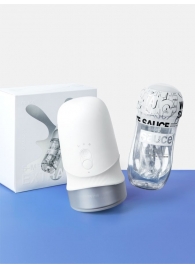 Белый автоматический мастурбатор Extra Sauce - Sauce - в Новокузнецке купить с доставкой
