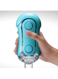 Голубой мастурбатор Tenga Flip ORB Ocean - Tenga - в Новокузнецке купить с доставкой