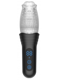Автоматический мастурбатор Oral Sex Masturbator с функциями ротации, вибрации и фрикций - Secwell - в Новокузнецке купить с доставкой