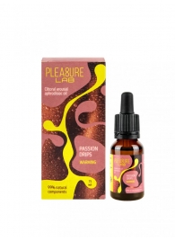 Капли с согревающим эффектом Passion Drips Warming - 15 мл. - Pleasure Lab - купить с доставкой в Новокузнецке